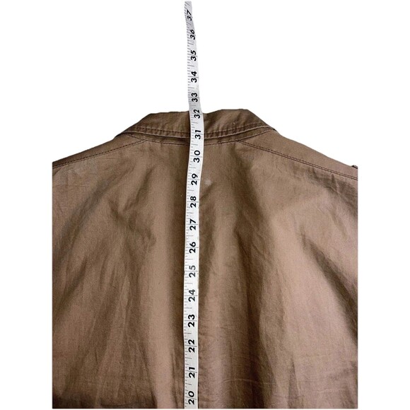 Hugo Boss Men Sz 46R Military Jacket Orange Label Cotton Canvas Sport Coat - Picture 15 of 15